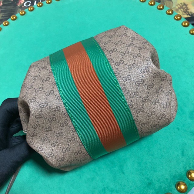 Gucci女包 564582 古馳新款女包 Gucci小G織帶和蝴蝶圖案迷你GG手袋 Gucci斜挎包  gqy1083